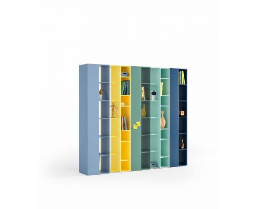 Libreria bifacciale Kit linea Colorfull disponibile in vari colori