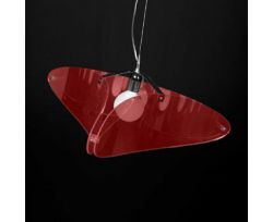 Lampada Bellatrix Maxi  emporium a sospensione rosso