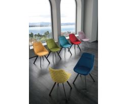 Set da 6 sedie multicolore modello Bilbao 